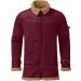 Warm Oversized Plush Hoodie Jacket - Cozy Lined Winter Coat in Red 4XL | Stylish Transition Jacket for All Occasions - Buy Online on GoSupps.com