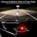 STVZO Approved Bicycle Light Set Waterproof LED Front & Rear Bike Lights (Battery Not Included) for Ultimate Safety - Buy Online on GoSupps.com
