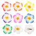 Gukasxi 24 Pieces Hawaii Hibiscus Flowers Clips 3.7inch Artifical Hibiscus Flower Hair Clips Tropical Beach Headdress Boho Flower Hairpins for Women Girls Hawaii Hair Accessories for Women