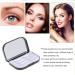 Shmian Empty Eyelash Case with Makeup Mirror - Travel Friendly Storage Organizer for 3 Pairs Black Lashes - Buy Online on GoSupps.com