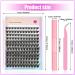 Rxuaw DIY Eyelash Extension Kit Lash Clusters 12 Rows Cluster Lashes with Glue and Tweezer for Lash Extension Beginners Outfit - Buy Online on GoSupps.com