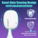 MONESAO Toothbrush Sanitizer - UVC Sterilizer with Holder - Rechargeable Cleaner Case for Electric & Manual Toothbrushes (White) - Buy Online on GoSupps.com