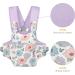 GAGAKU Baby Doll Carrier - Adjustable Straps for American Girl Doll, Reborn Baby Carrier - Purple Flower Design - Buy Online on GoSupps.com