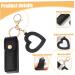 Buy Lipstick Purse & Case - 2PCS Portable Lipstick Holder Set with Heart Mirror | Stylish Gift for Women - Black & White - Buy Online on GoSupps.com