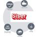 Siser EasyWeed HTV 11.8x30ft Roll - White Iron On Heat Transfer Vinyl | Best Quality Vinyl for DIY Projects - Buy Online on GoSupps.com