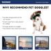 Namsan Sunglasses for Small Dogs | Windproof UV Protection & Waterproof Dog Glasses | Adjustable Rubber Band - Blue - Buy Online on GoSupps.com