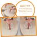 FOMIYES Transparent Sandal Cushions - 10 Pairs Adhesive Gel Foot Pads for Flip-Flops & Summer Sandals - Metatarsal Support Inserts - Buy Online on GoSupps.com