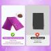 Loyiga Weighted Microwave Heating Pad for Pain Relief - Reusable Clay Granule Neck Pillow for Cramps, Muscle Aches, and Joints - Microwavable Heating Wrap (Purple) - Buy Online on GoSupps.com