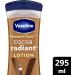 Vaseline Intensive Care Cocoa Radiant Body Lotion for dry skin with 48H moisture + ultra hydrating lipids 295 ml Cocoa Butter - Buy Online on GoSupps.com