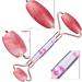 Amogeeli Cherry Quartz Stone Roller - Premium Face Massage Roller for Wrinkles & Puffiness Relief | International Shipping - Buy Online on GoSupps.com