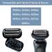 Braun Series 5/6 Replacement Head Blades - Compatible Foil & Cutter for 6072cc 6020s 5050cs 5020s 5018s 6075cc | Fast International Shipping - Buy Online on GoSupps.com