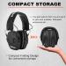 PROHEAR 030 Bluetooth 5.0 Electronic Shooting Ear Protection Earmuffs - Noise Reduction & Sound Amplification for Gun Range and Hunting (Black) - Buy Online on GoSupps.com