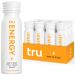 Tru Energy Wellness Shots (12-Pack) Clean High Caffeine Energy Shots w/ Green Tea Extract, B Vitamins - Orange Mango Flavored Extra Strength Energy Health Shots - 2 oz each Energy - Orange Mango 2 Fl Oz (Pack of 12)