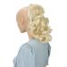 CAISHA 30cm Hairpiece Mia Braid Hair Extension with Cord Closure Voluminous Wavy Light Blonde Mix PH221