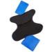 Buy 2x Foot Cooling Pads & Adjustable Ankle Bandages - Warm & Cold Compress Velcro Fastening Large - Ideal for Pain Relief - Buy Online on GoSupps.com