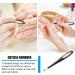 Dualeco Upgraded Stainless Steel Hard Skin Remover - Foot File for Dry/Dead Skin, Callus Remover for Pedicure - Buy Online on GoSupps.com