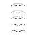 TANA Star-Brow Eyebrow Stencil Set - 6 Easy Application Shapes for Perfect Brows | International Shipping Available - Buy Online on GoSupps.com