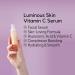 W7 Luminous Skin Vitamin C Serum - Hydrating Hyaluronic Acid Cream for Glowing Skin | International Shipping Available - Buy Online on GoSupps.com