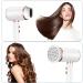 2000W Professional Ionic Hair Dryer with Diffuser | Fast Drying, Powerful Blow Dryer for Women | 2 Speed, 3 Heat Settings | Cool Shot Button | Travel-Friendly (White) - Buy Online on GoSupps.com