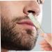 Nasal Hair Cutter 8Pcs Double Sided Nose Hair Clippers Safe Nose Hair Scissors with Ear Picker 360 Rotating Manual Nose Hair Trimmer for Women & Men Nose Hair Removal - Buy Online on GoSupps.com