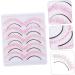 Angoily 10 Pairs 3d Fake eyelashes false eyelashes extensions eyelashes false eyelashes extend Imitation 5d faux lashes cosplay multicolor fake lashes make up eyelash gradient - Buy Online on GoSupps.com