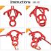 Azarxis 50kN Figure 8 Descender with Ears - Climbing Mountaineering Caving & Abseiling Gear | Black - Buy Online on GoSupps.com