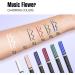 Music Flower Waterproof Coloured Eyeliner Pencil - Ocean Blue | Smudge-Proof Liquid Liner with Multiple Colour Options - Buy Online on GoSupps.com