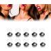 10 Pairs Halloween Vampire Dentures with Luminous Flexible Without Hurting Teeth Personality Fashion Resin Tooth 1.7cm / 0.7in - Buy Online on GoSupps.com