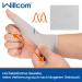 Willcom Elastic Thumb Wrist Splint - 2 Pack Compression Glove for Men & Women | Soft Tissue Arthritis Pain Relief Protector - Gray - Buy Online on GoSupps.com