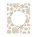 Spellbinders Snowflake Sparkle Background Glimmer Hot Foil Plate  Metal