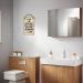 Funny Bathroom Wooden Shield - Humorous Art with Slogan: 'If You Pee on the Seat I Scrub It with Your Toothbrush!' - Perfect Gift for Home D cor - Buy Online on GoSupps.com