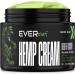Hemp Cream - Maximum Strength for Muscle Relief Back Pain Joint Neck Knees & Elbows - Natural Hemp Oil Extract with Turmeric MSM Arnica - Made in USA 8 Oz 8 Fl Oz (Pack of 1)