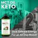Keppi Keto 32oz Flavorless MCT Oil - Non GMO Project Verified, Gluten-Free & Certified Paleo, Keto, Kosher, Halal - Buy Online on GoSupps.com