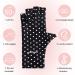 MelodySusie UV Glove - Professional UPF50+ Protection for Gel Nail Lamp - Fingerless Anti UV Gloves for Manicures and Nail Art - Classic Dots - Buy Online on GoSupps.com