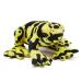 Zappi Co 100% Recycled Plush Poison Dart Frog Yellow/Black Toy (15cm Width) Stuffed Soft Cuddly Eco Friendly animals Collection For New Born Child First kid Poison Dart Frog Yellow / Black