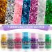 Body Glitter Stick Set - 3pc Festival Cosmetic Glitter for Face Lips Eyes & Hair | Holographic Gold & Silver Sequin Party Sparkle - Buy Online on GoSupps.com