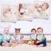 8-Pack Ultra Soft Cotton Baby Bibs | Adjustable Bandana Drool Bibs for Infants & Toddlers - Stylish & Absorbent - Buy Online on GoSupps.com