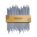 HOSSIAN 50PCS Reed Diffuser Sticks-7.5Inch Grey Diffuser Sticks-Fragrance Decor for Office and Home-Diffuser Oil Sticks Refill Grey7.5"/19cm