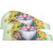 St. Patrick Dwarf Flowers Hair Towel 2 Pack | Super Absorbent Quick Dry Hair Turbans for Women & Girls - Buy Online on GoSupps.com