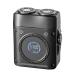 Mini Electric Shaver Kongeeker M32 Travel Shaver for Men with Zinc Alloy Body Travel Lock LCD USB-C Rechargeable. Compact Face Shaver for Men for Quick Touch-ups Travel or 1/2/3 Day Beard Use. Black 1-black-m32