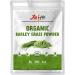 Jai Ho Certified USDA Organic Barley Grass Powder - 1 LB - Gluten Free, Vegan, Non-GMO - Resealable Zip Lock Pouch (Barley Grass Powder)