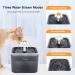 Fantasy Cat Water Fountain 67oz/2L with LED Light and Filter - Ideal for Cats and Small Dogs - Grey - Buy Online on GoSupps.com