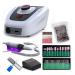 Nail kit Electric Nail Drill 32W 35000 RPM Manicure and Pedicure Kit with LCD Speed Control Display Portable Nail Tools Nail kit for Beginners with Everything