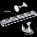 Blulu 6 Sets Nail Tips Stand Holder - Magnetic Acrylic Nail Practice Display for DIY Nail Salon - Silver - Buy Online on GoSupps.com