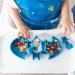Bumkins Batman Silicone Suction Plate for Toddlers & Babies | Baby Led Weaning & Feeding Supplies | Platinum Silicone | Blue - Buy Online on GoSupps.com