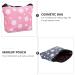 Healifty Canvas Makeup Bags 4Pcs Menstrual Pad & Sanitary Napkin Pouch Set | Travel Cosmetic & Coin Purse Kit for Nursing Pads | Portable Zipper Bag - Buy Online on GoSupps.com