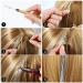Aoekeeu 220 PCS Hair Lametta Strands - 120cm Shiny Multi-Color Hair Extensions for Sparkling Hair Style - Buy Online on GoSupps.com