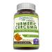 Pure Naturals Turmeric Curcumin with Bioperine 2250 mg Per Serving Supplement | Veggie Capsules | Non-GMO | Gluten Free | Made in USA (1 Pack 180 Count) 180 Count 1 Count (Pack of 1)