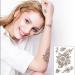 10 Pcs Lace Pattern Henna Tattoo Kit - Temporary Fake Tattoos for Women & Girls - Body DIY Stickers in Brown - Buy Online on GoSupps.com