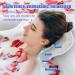 Luxury Bath Pillow for Tub - Ergonomic Neck and Back Support - Breathable 4D Air Mesh - 16.5x16 Inch - Great for Men and Women - Buy Online on GoSupps.com
